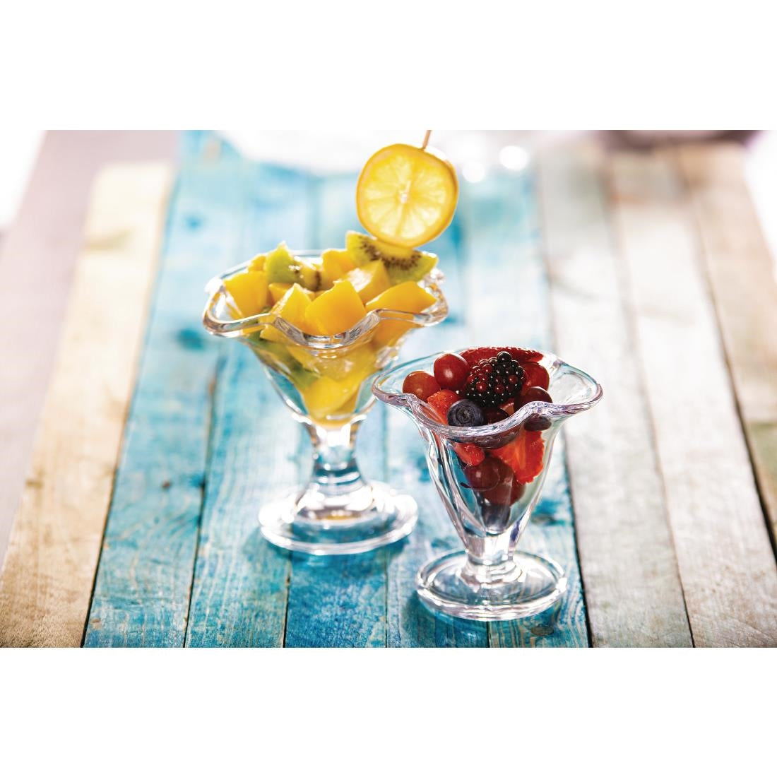 Olympia Traditional Large Dessert Glasses 185ml (6 Pack) - CC906
