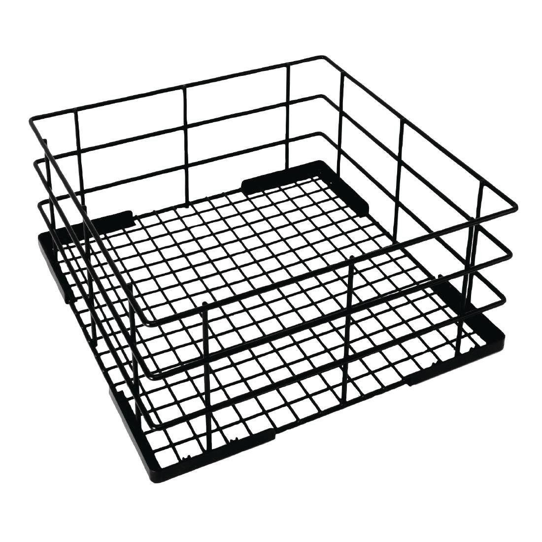 Vogue Wire High Sided Glass Basket 400mm - CD243