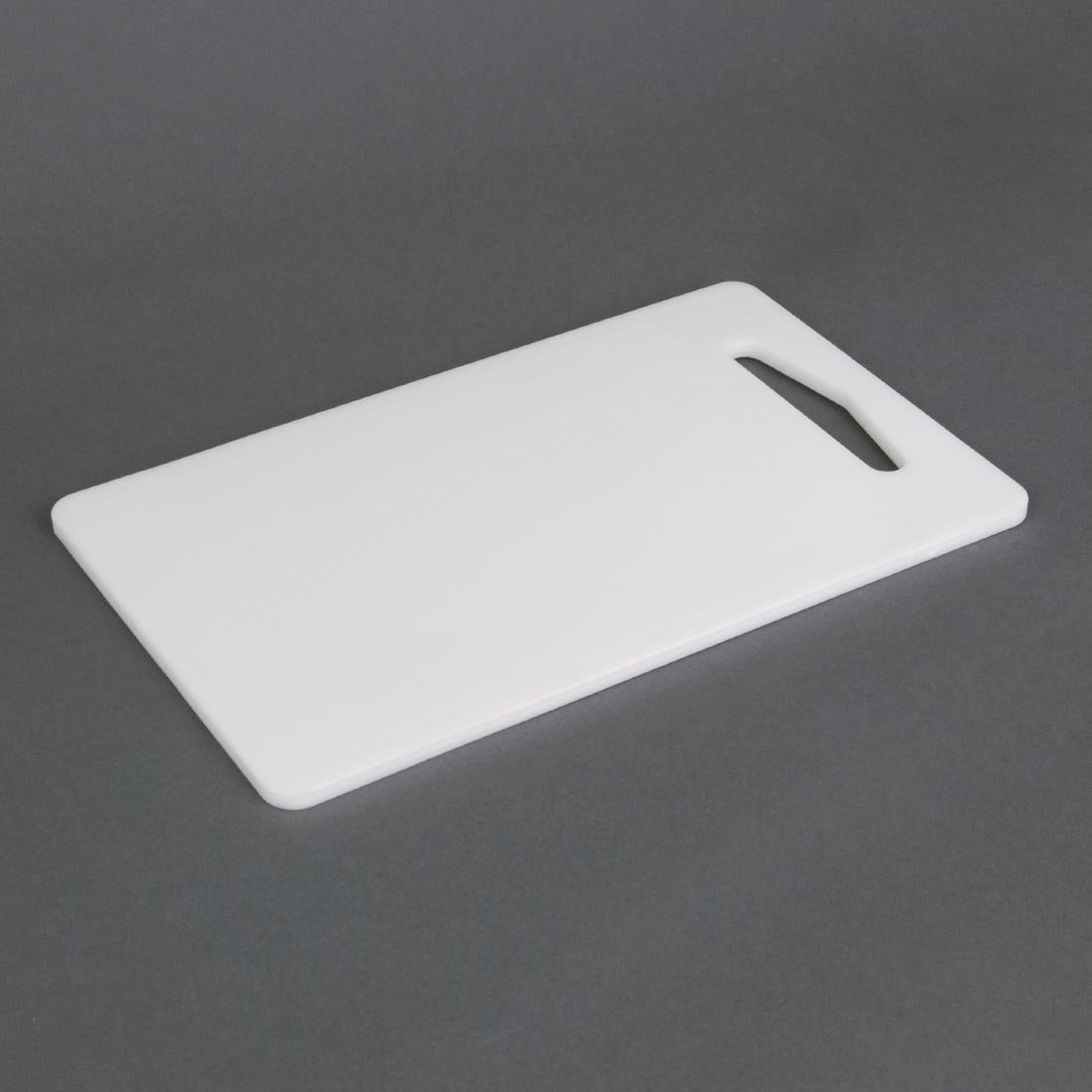 Hygiplas Low Density Cutting Board White - 153x250x6mm - CD269
