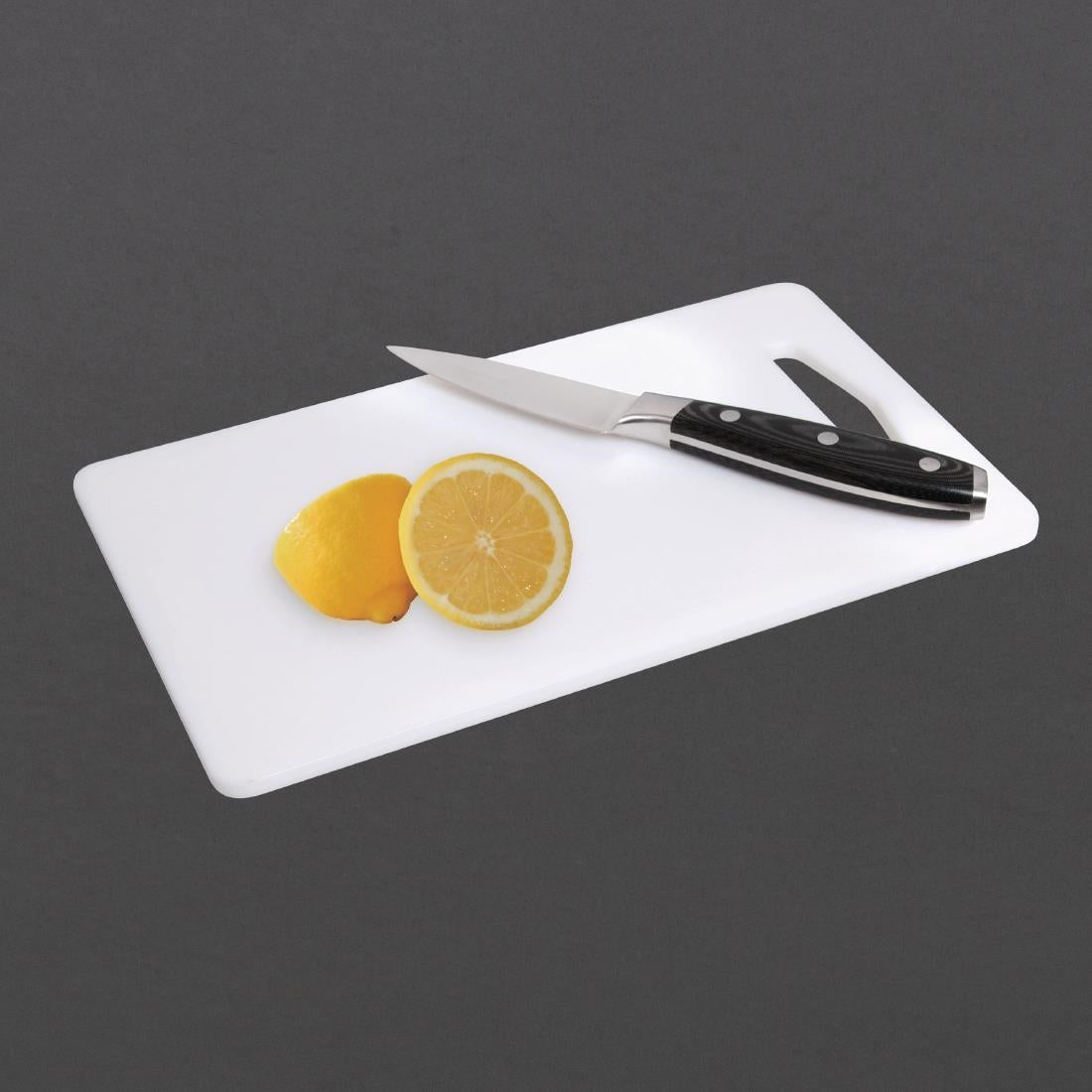Hygiplas Low Density Cutting Board White - 153x250x6mm - CD269