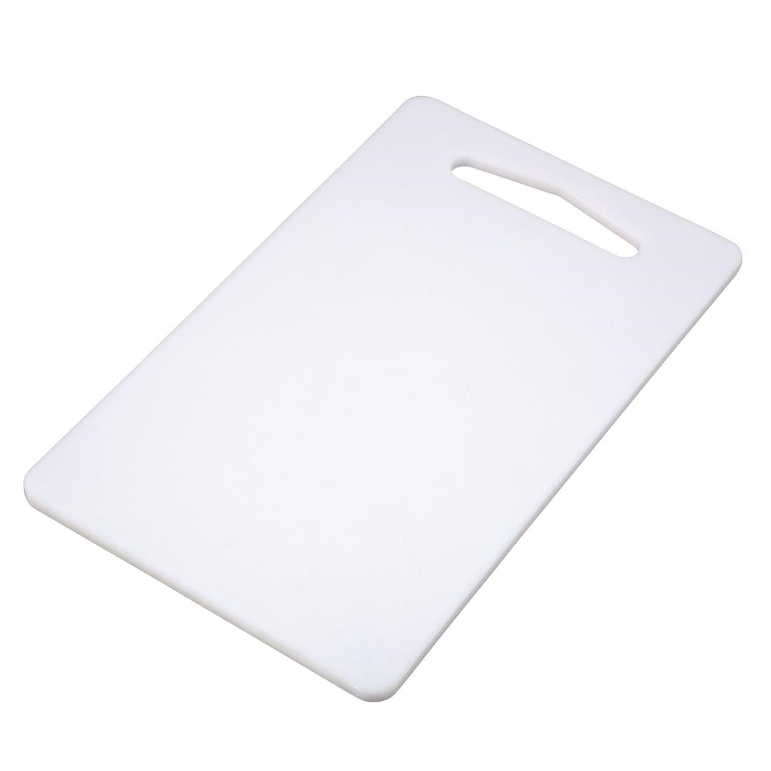 Hygiplas Low Density Cutting Board White - 153x250x6mm - CD269