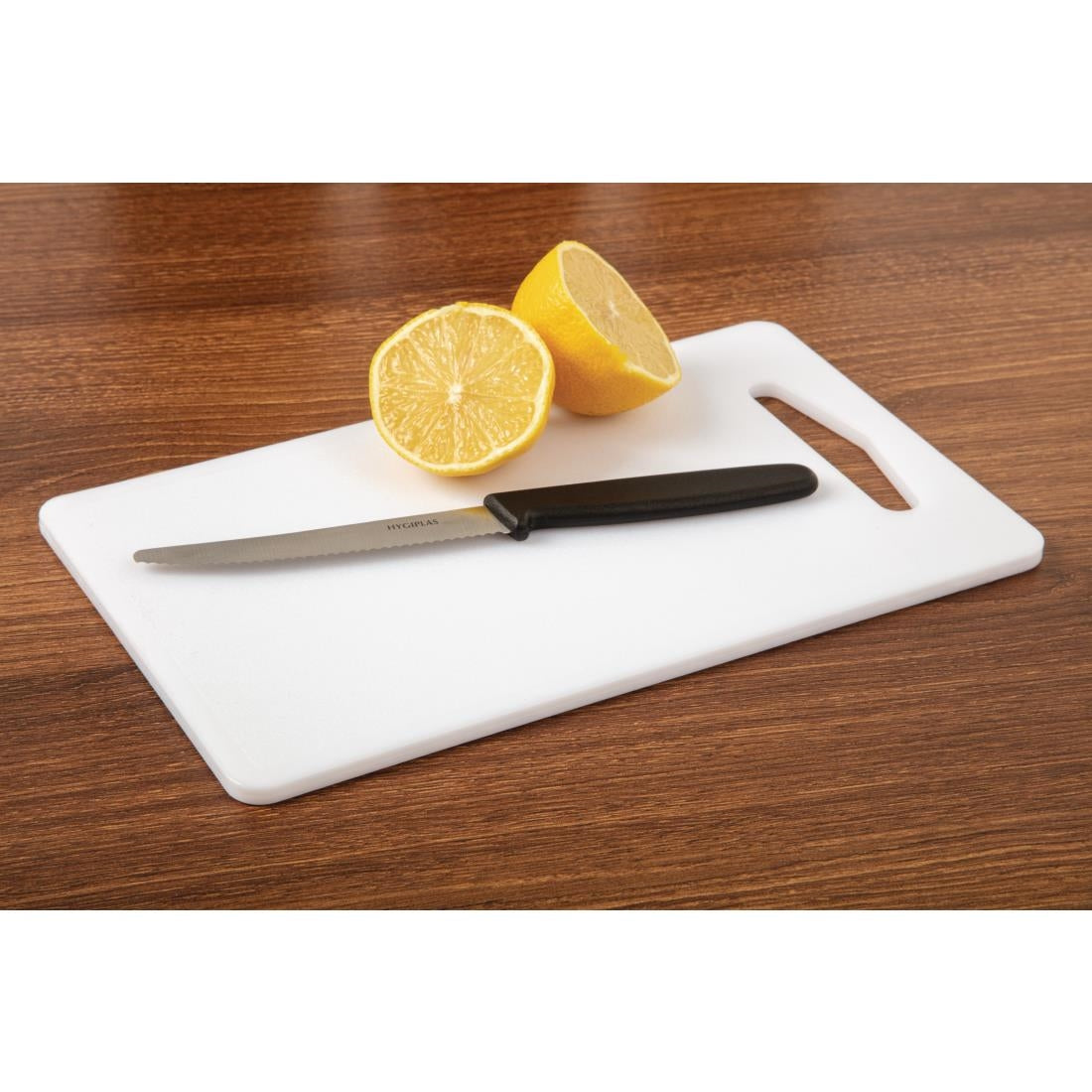 Hygiplas Low Density Cutting Board White - 153x250x6mm - CD269