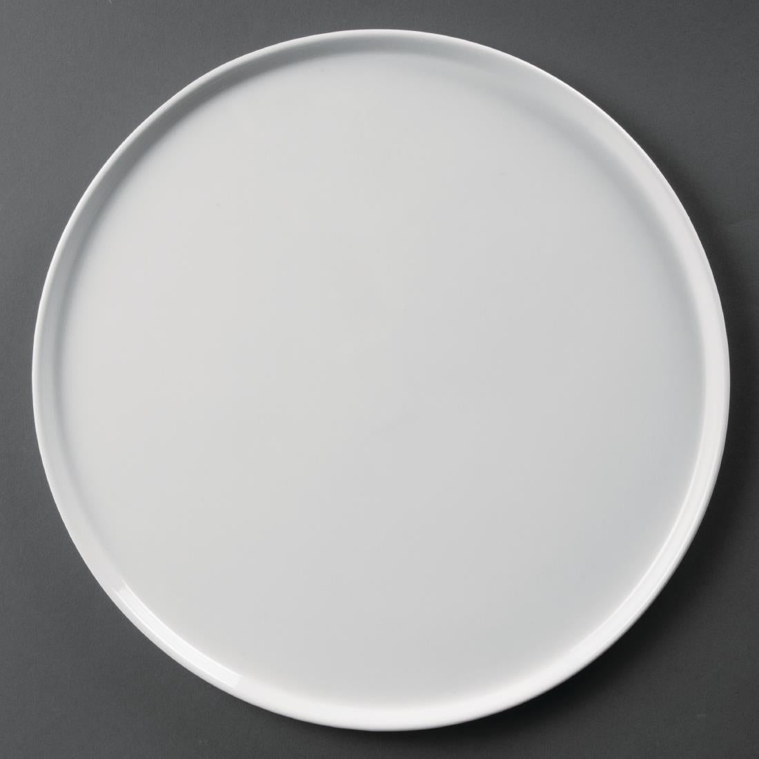Olympia Whiteware Pizza Plates 330mm (4 Pack) - CD723