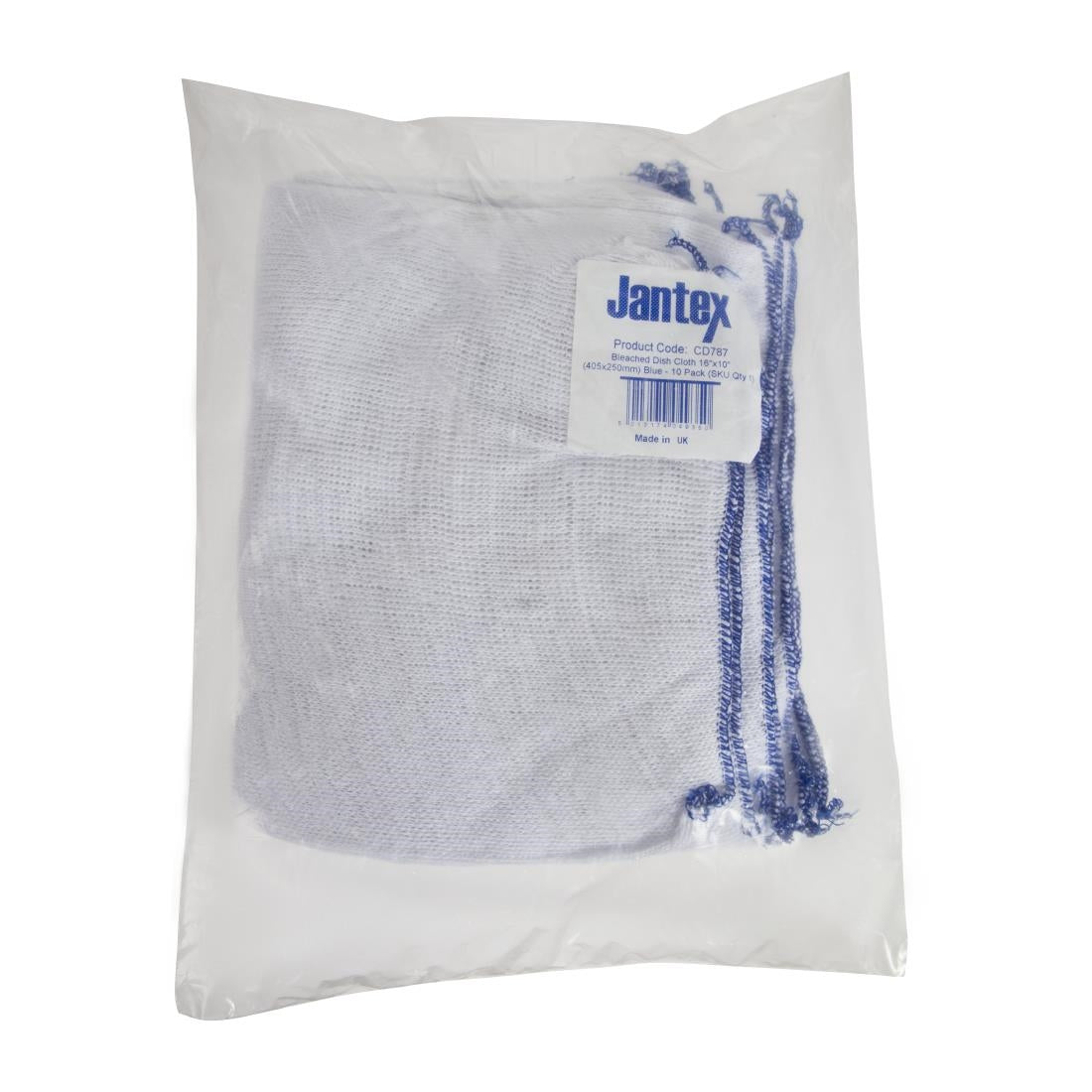 Jantex Dish Cloths Blue 10 Pack - CD787