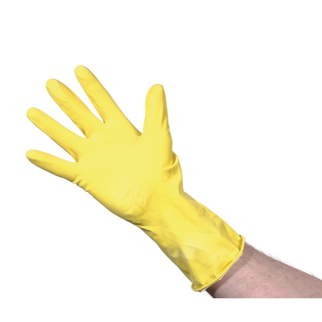 Jantex Household Glove Yellow Large - CD793-L