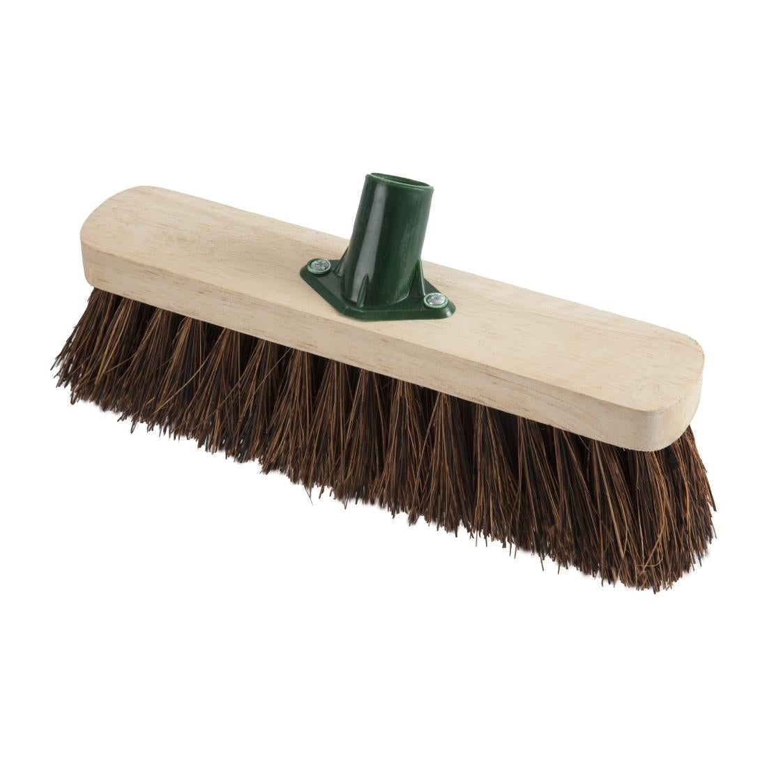 Jantex Wooden Broom Head Stiff Bassine 305mm - CD798