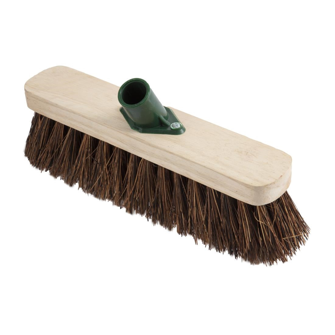 Jantex Wooden Broom Head Stiff Bassine 305mm - CD798