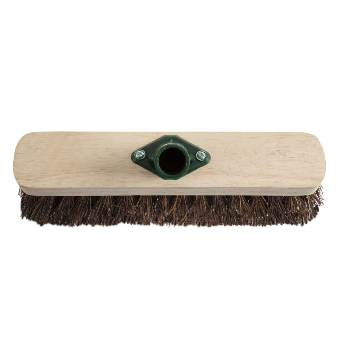 Jantex Wooden Broom Head Stiff Bassine 305mm - CD798
