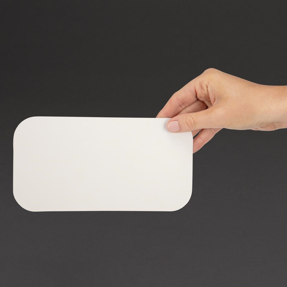 Fiesta Recyclable Waxed Lid for Large Foil Containers - CD952