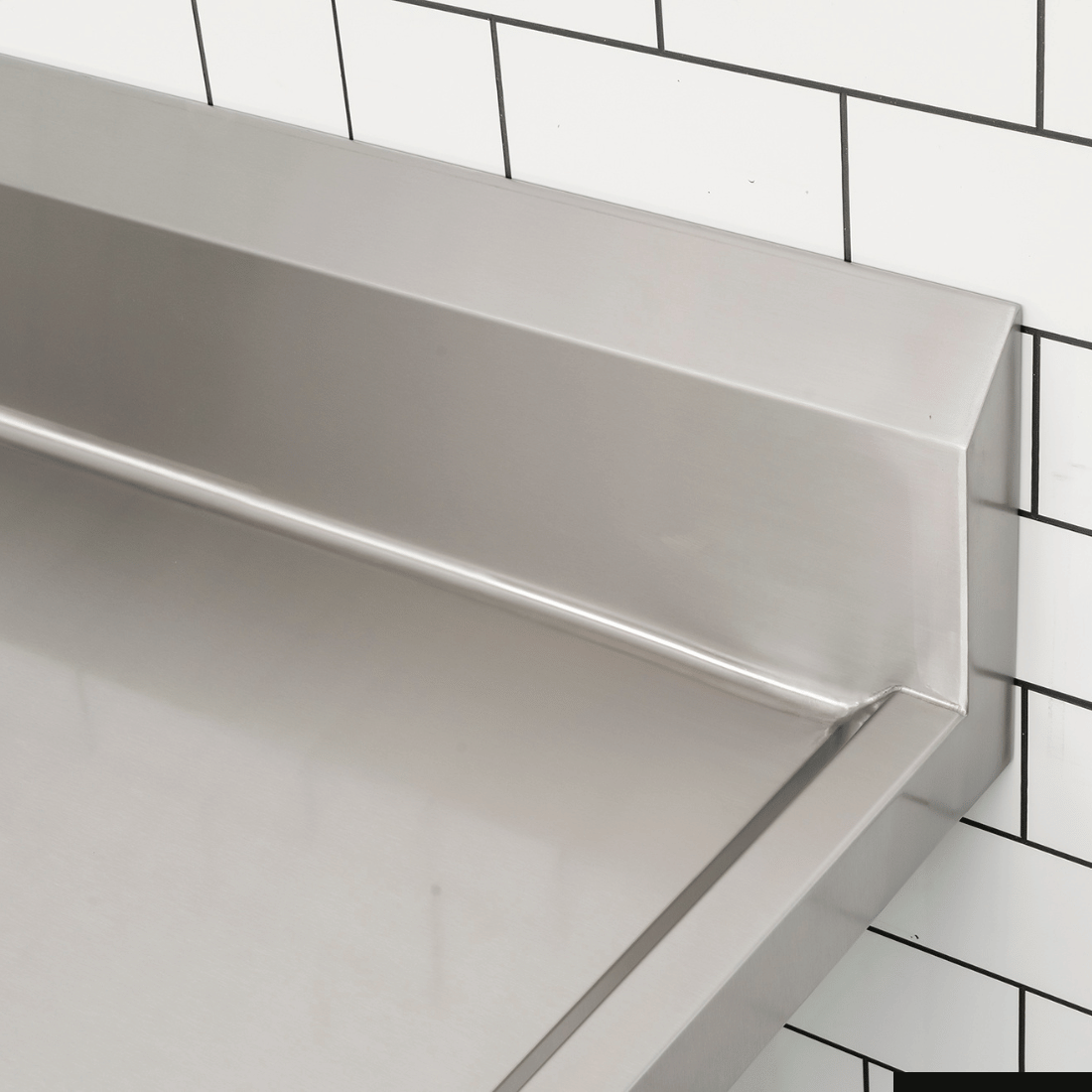 Modular Systems Clean Dish Table With Splashback CDT-600L