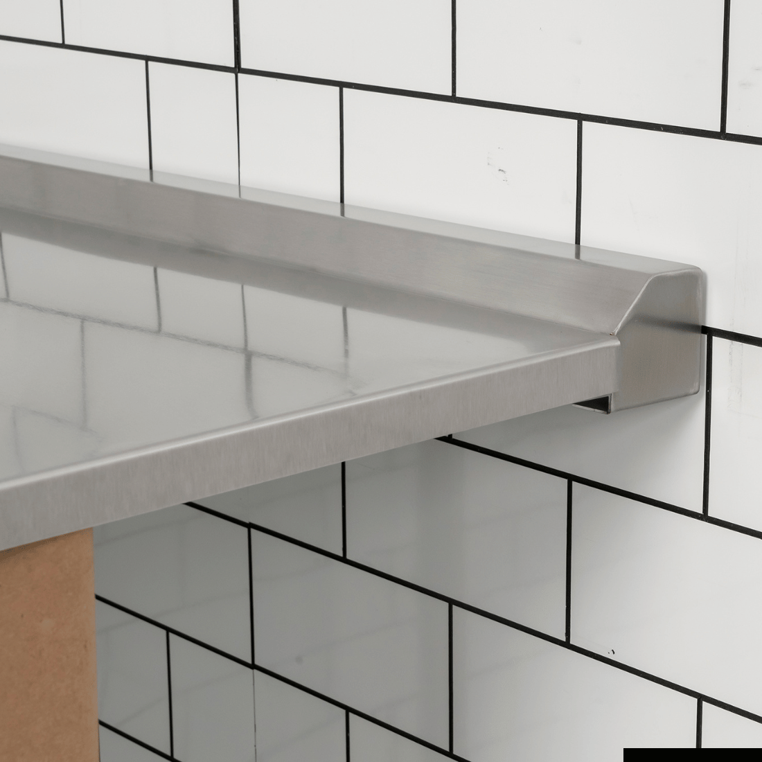 Modular Systems Clean Dish Table With Splashback CDT-1200L