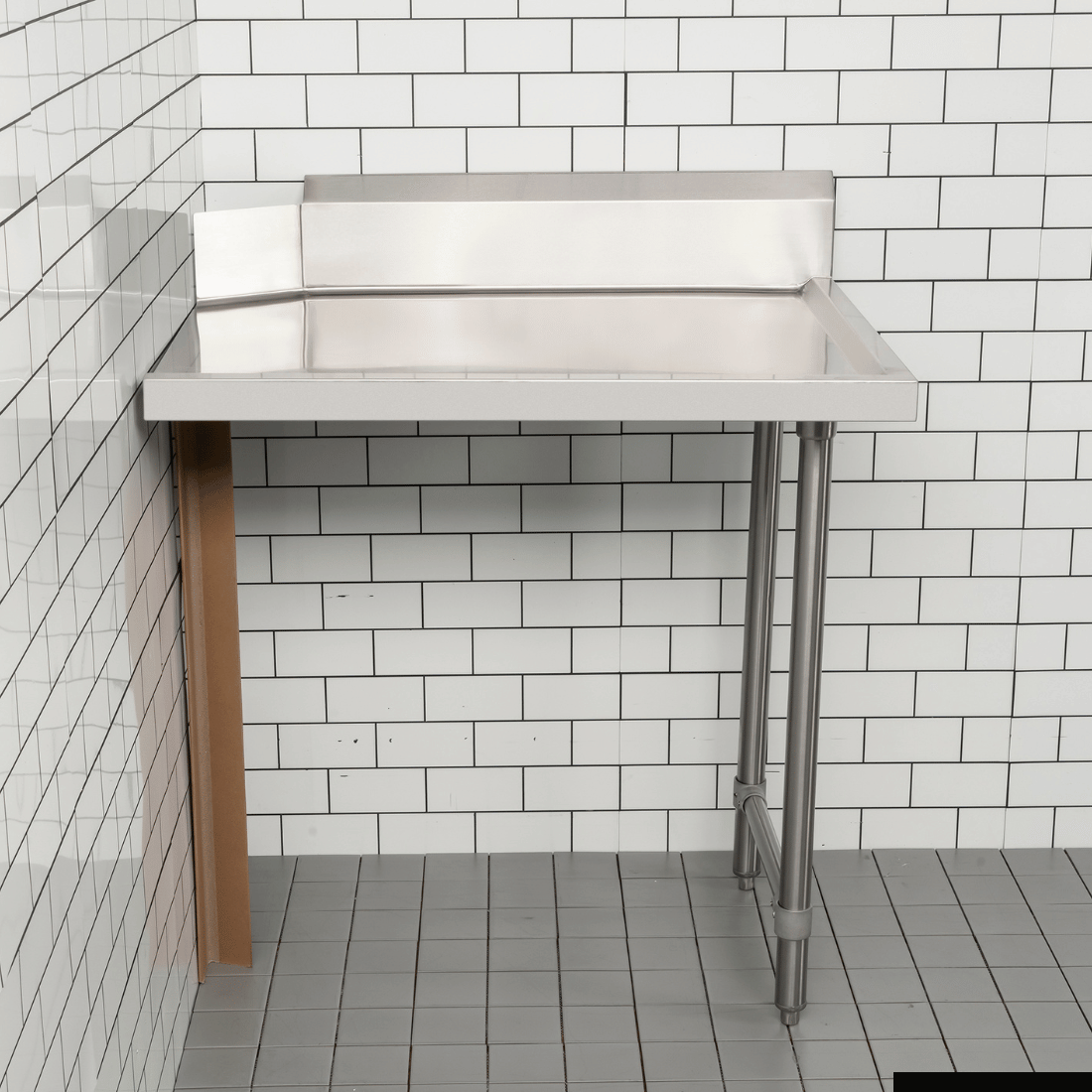 Modular Systems Clean Dish Table With Splashback CDT-900L