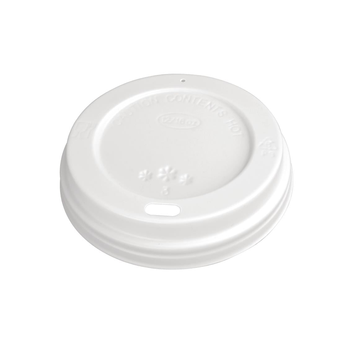 Lids for 340ml & 450ml Fiesta Recyclable Takeaway Coffee Cups (Pack of 1000) - CE257