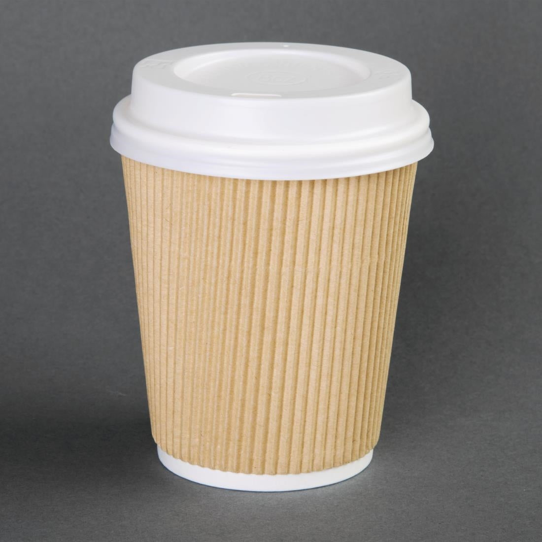 Lids for 340ml & 450ml Fiesta Recyclable Takeaway Coffee Cups (Pack of 1000) - CE257