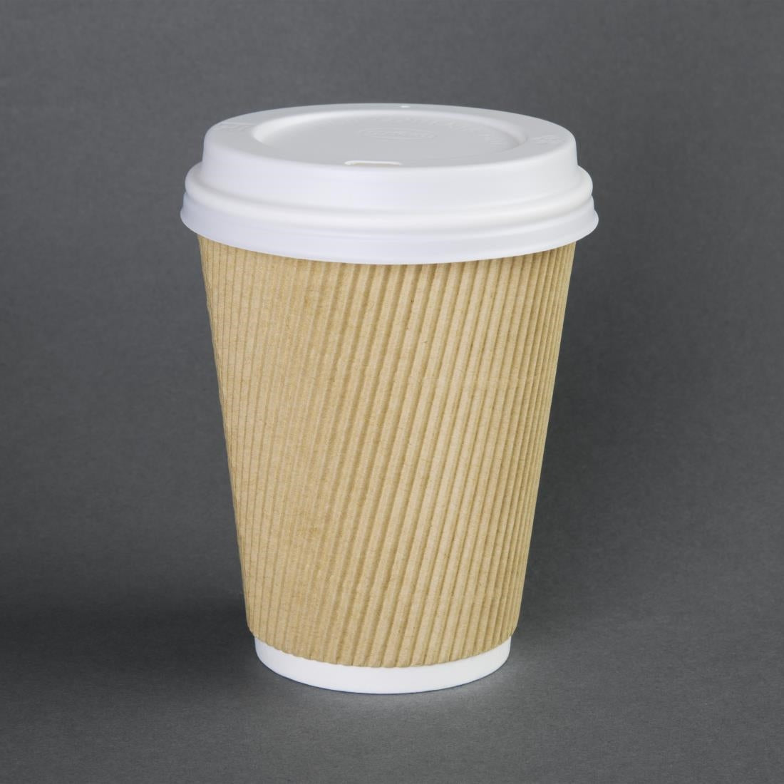 Lids for 225ml Fiesta Recyclable Takeaway Coffee Cups (Pack of 50) - CE263