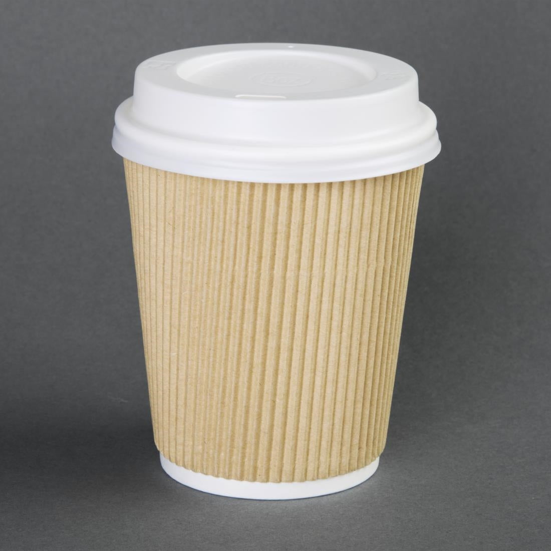 Lids for 340ml & 450ml Fiesta Recyclable Takeaway Coffee Cups (Pack of 50) - CE264