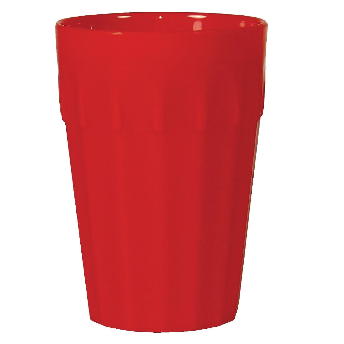 Olympia Kristallon Polycarbonate Tumblers Red 142ml (12 Pack) - CE273