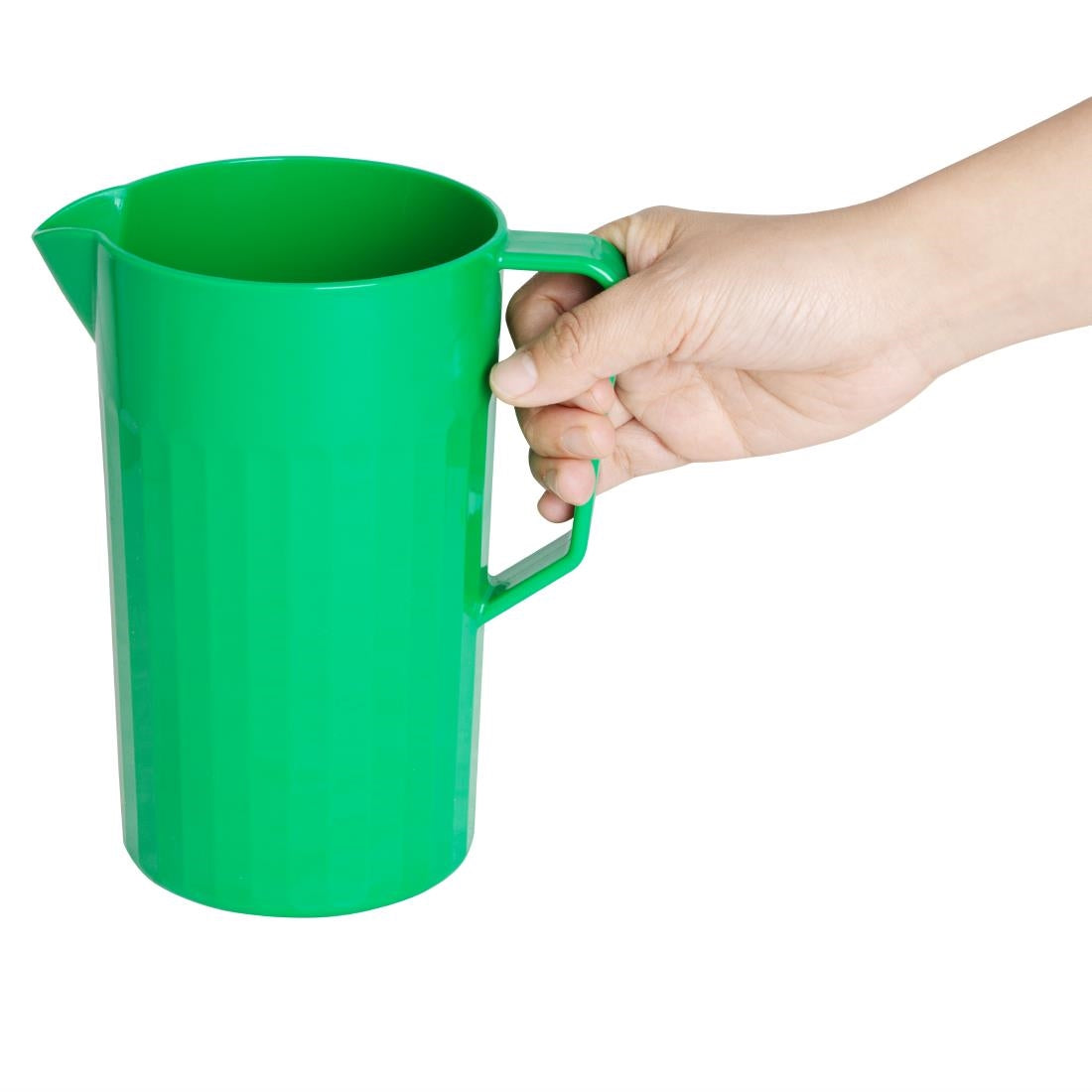 Olympia Kristallon Polycarbonate Jug Green 1.4Ltr - CE279