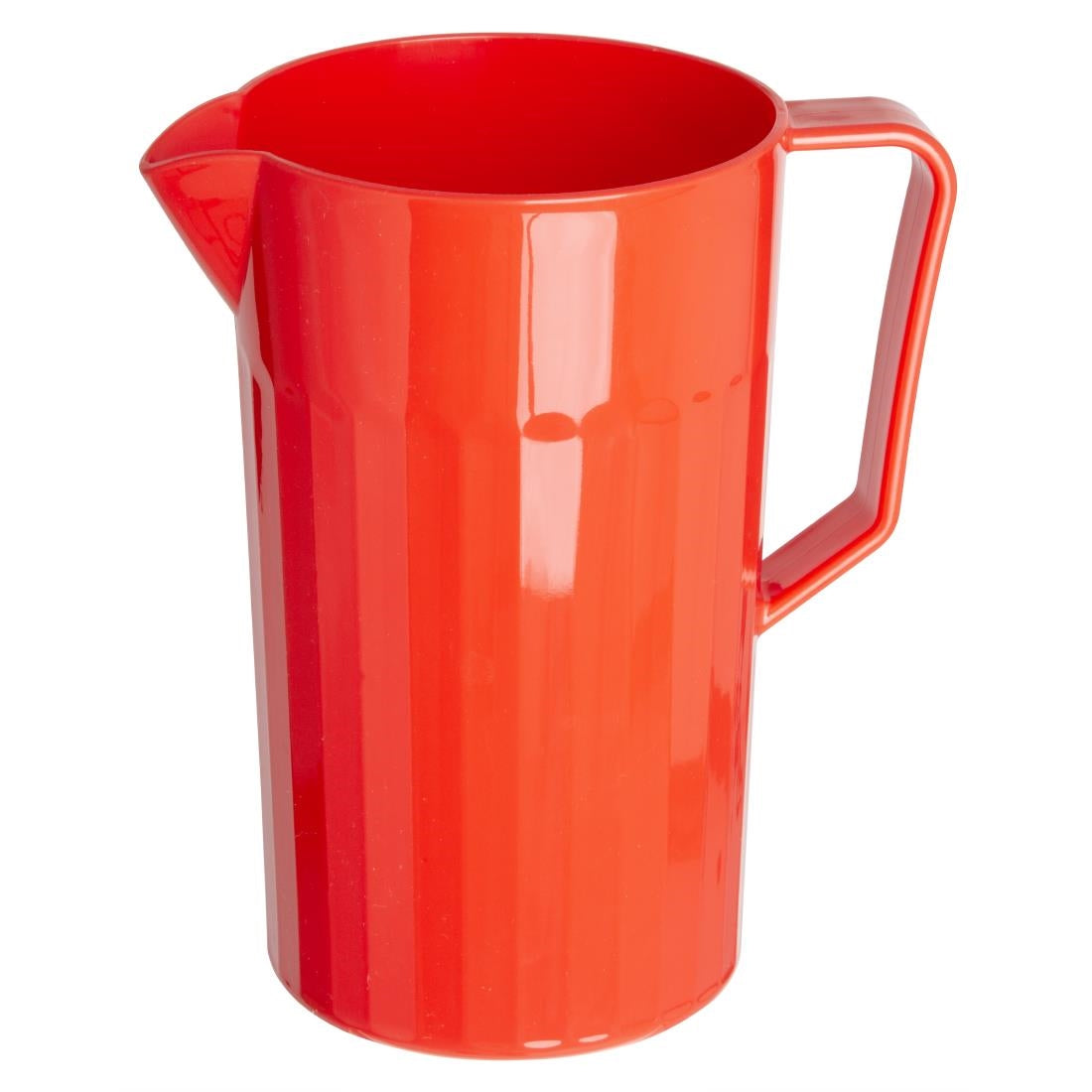 Olympia Kristallon Polycarbonate Jug Red 1.4Ltr - CE281