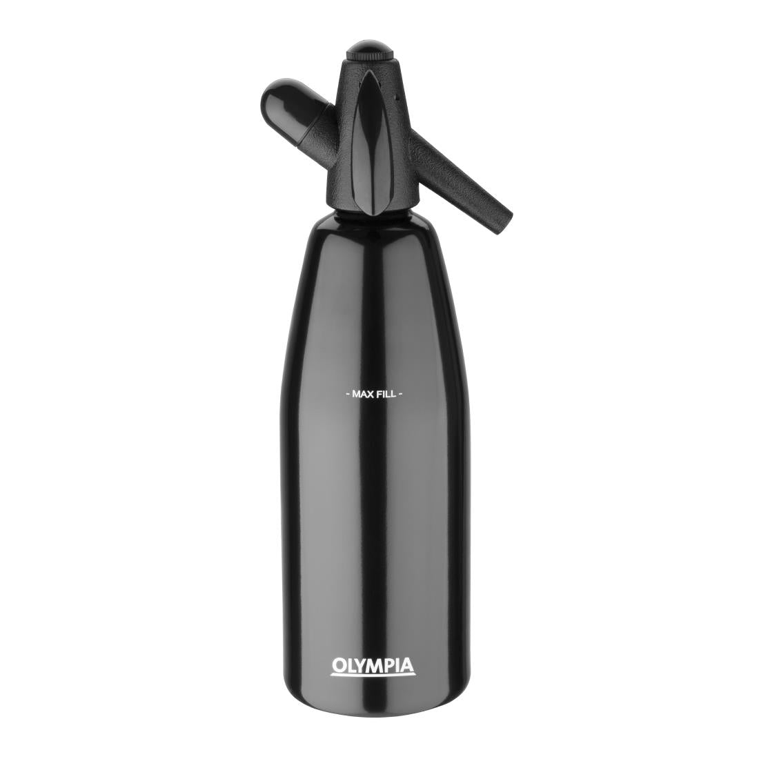 Olympia Soda Siphon Black 1Ltr - CE341