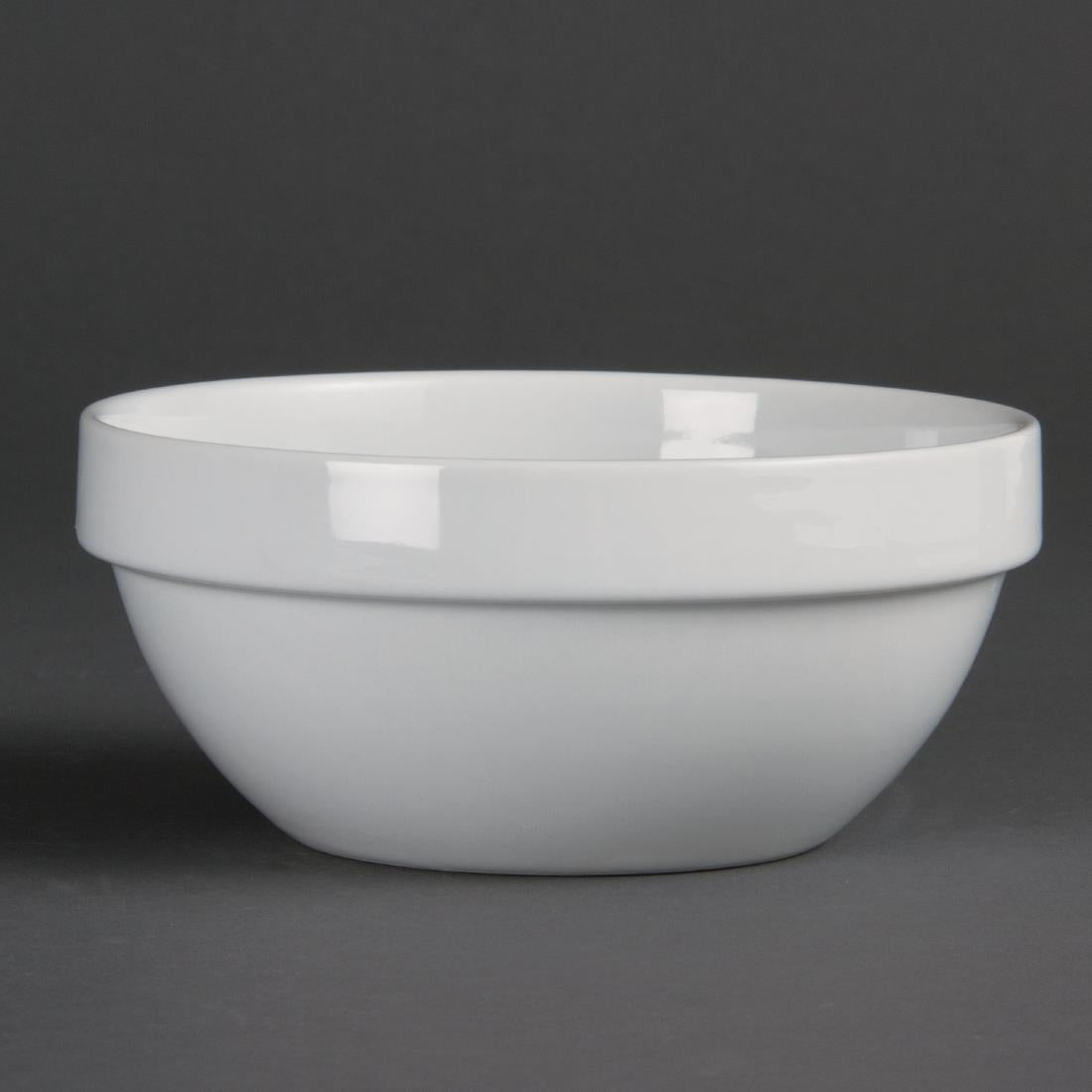 Olympia Whiteware Cereal Bowls 145mm (12 Pack) - CE530