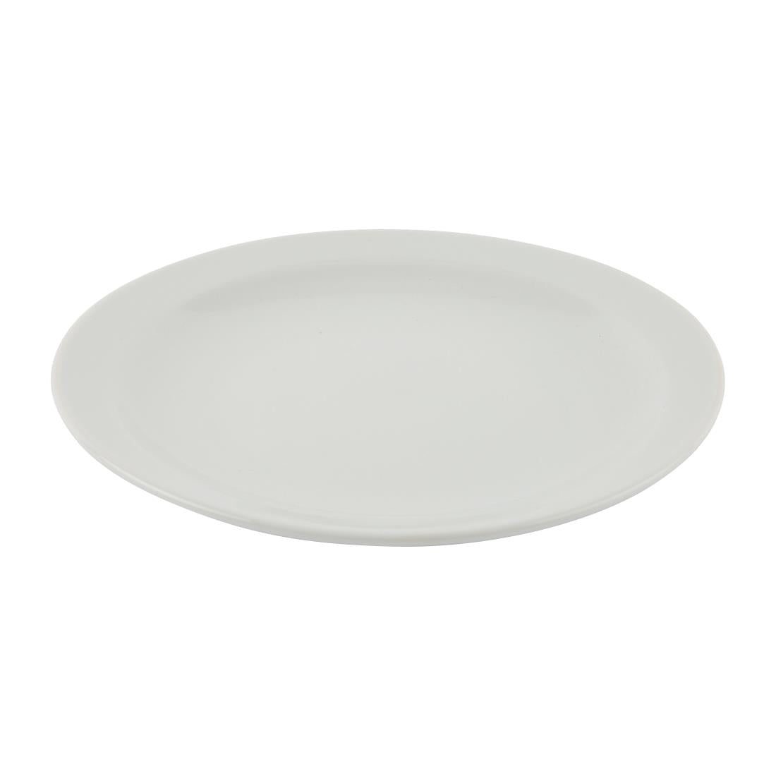 Bulk Buy Olympia Athena Narrow Rimmed Plates 205mm (36 Pack) - S752