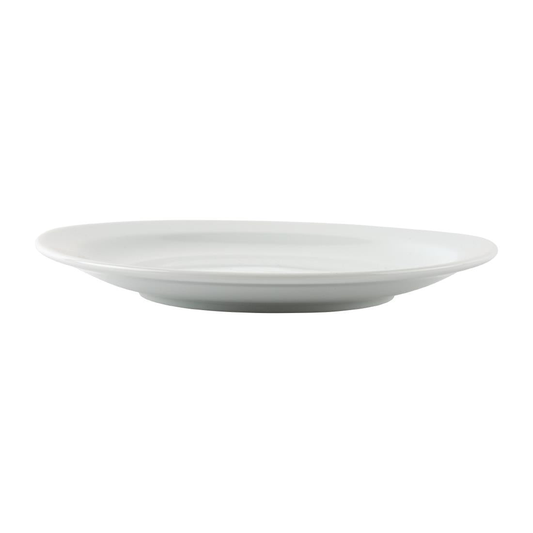 Bulk Buy Olympia Athena Narrow Rimmed Plates 205mm (36 Pack) - S752