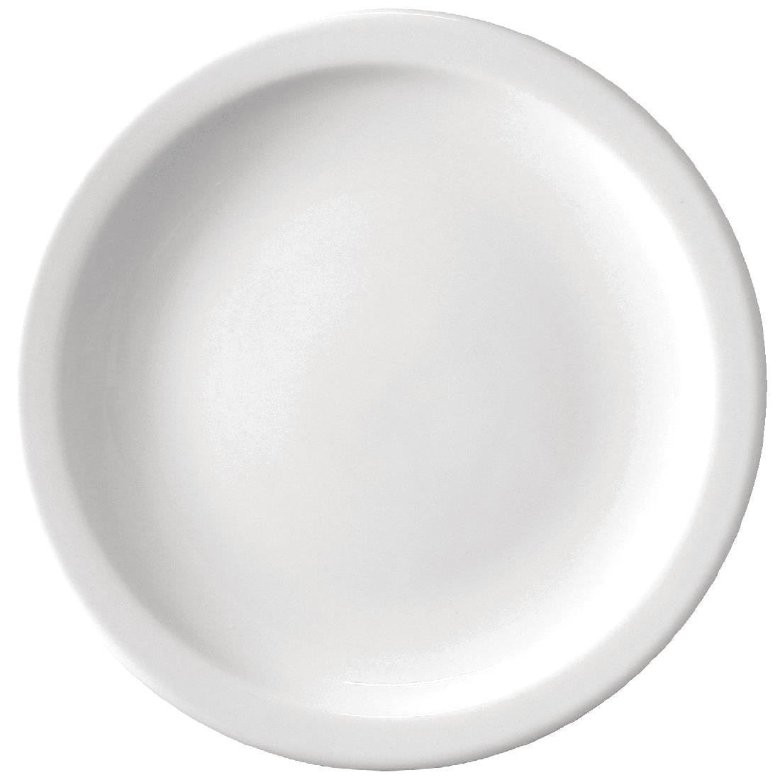 Bulk Buy Olympia Athena Narrow Rimmed Plates 205mm (36 Pack) - S752