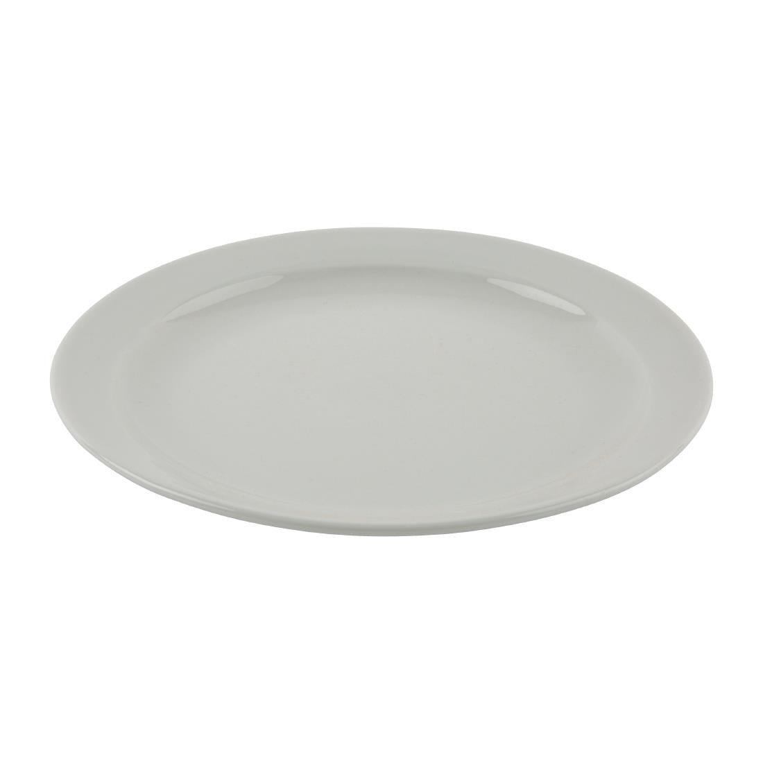 Bulk Buy Olympia Athena Narrow Rimmed Plates 226mm (36 Pack) - S753