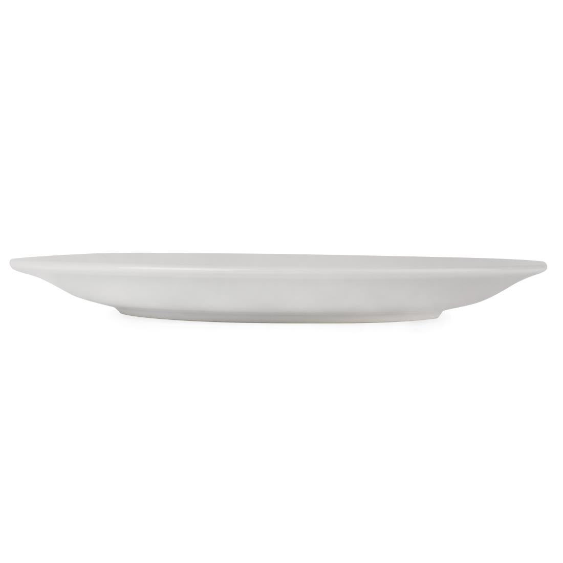 Bulk Buy Olympia Athena Narrow Rimmed Plates 254mm (36 Pack) - S754