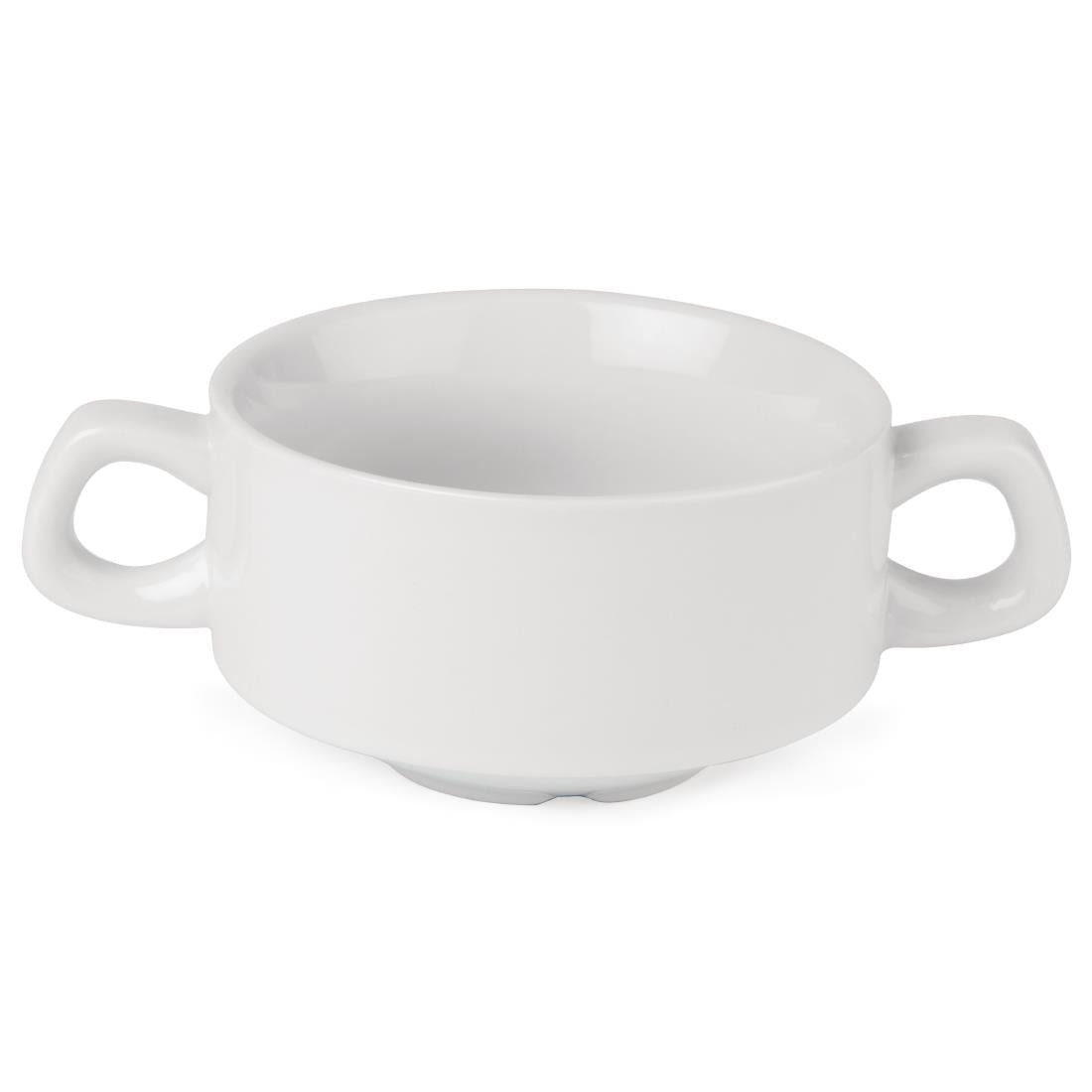 Bulk Buy Olympia Athena Stacking Soup Bowls (24 Pack) - S758