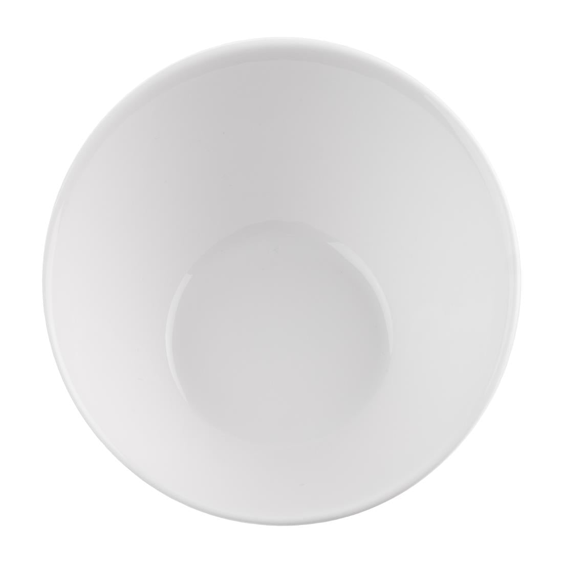 Olympia Lumina Oval Sloping Bowls White 148mm (6 Pack) - CF383