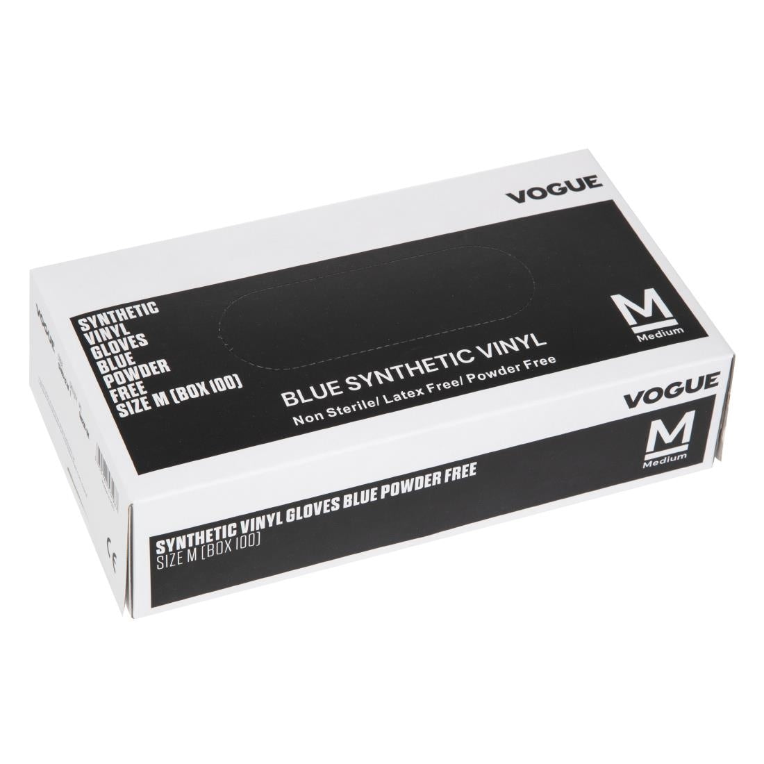 Vogue Powder Free Vinyl Gloves M - CF403-M