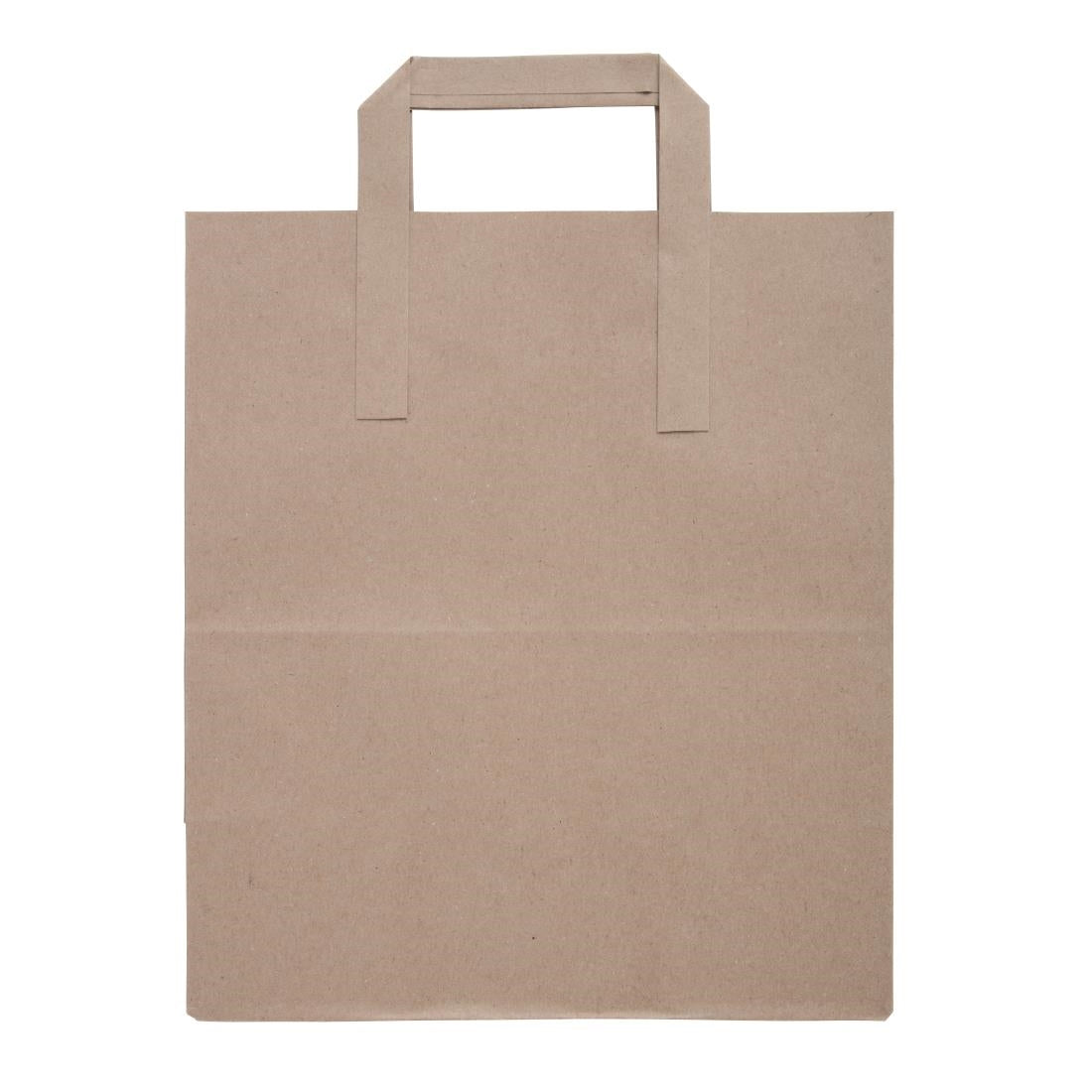 Fiesta Compostable Recycled Brown Paper Carrier Bags Large (Pack of 250) - CF592