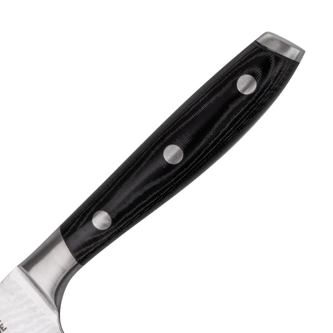 Vogue Tsuki Series 7 Santoku Knife Black 14.3cm - CF845