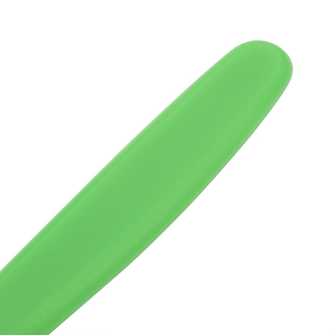 Hygiplas Serrated Tomato Knife Green 100mm - CF898