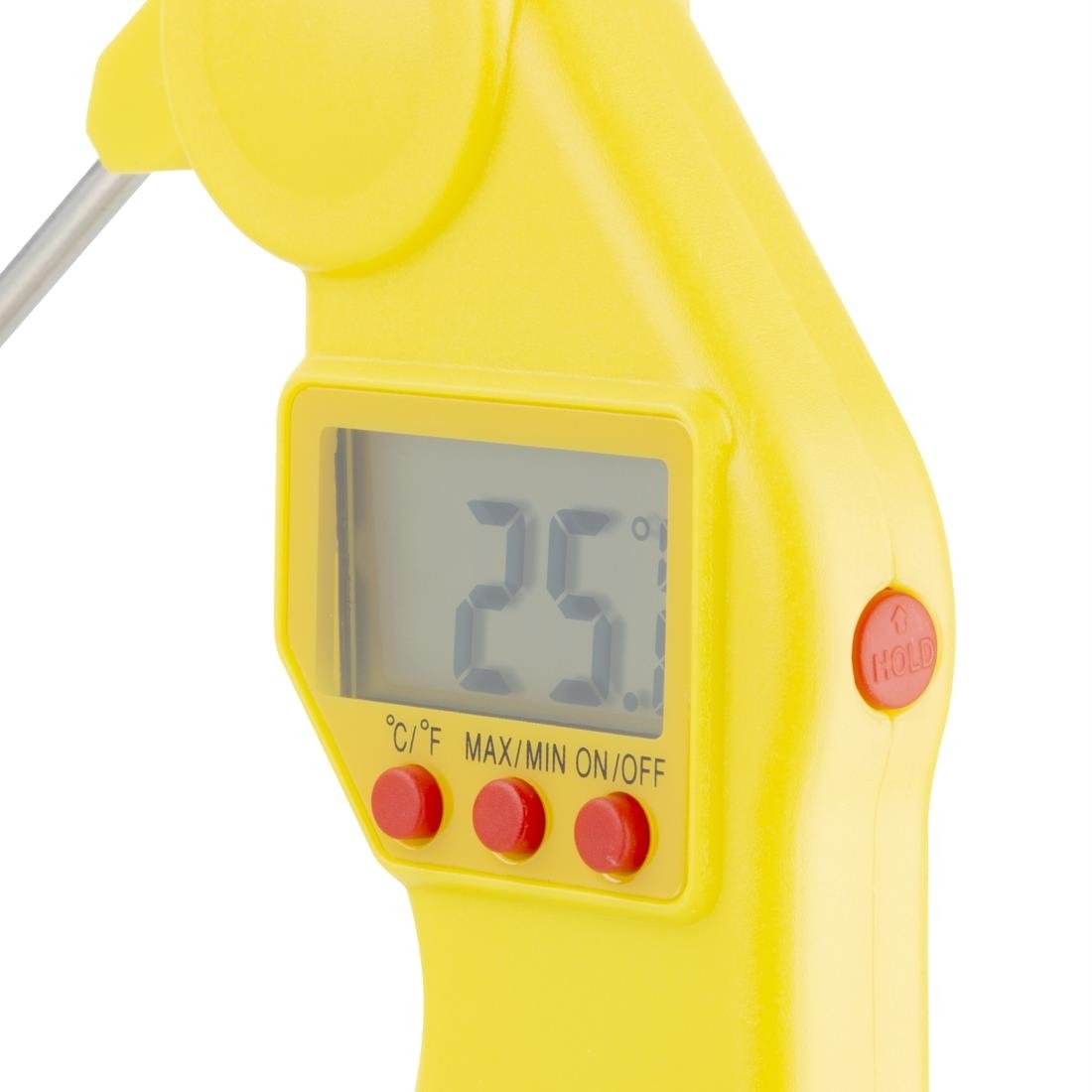 Hygiplas Easytemp Colour Coded Yellow Probe Thermometer - CF912