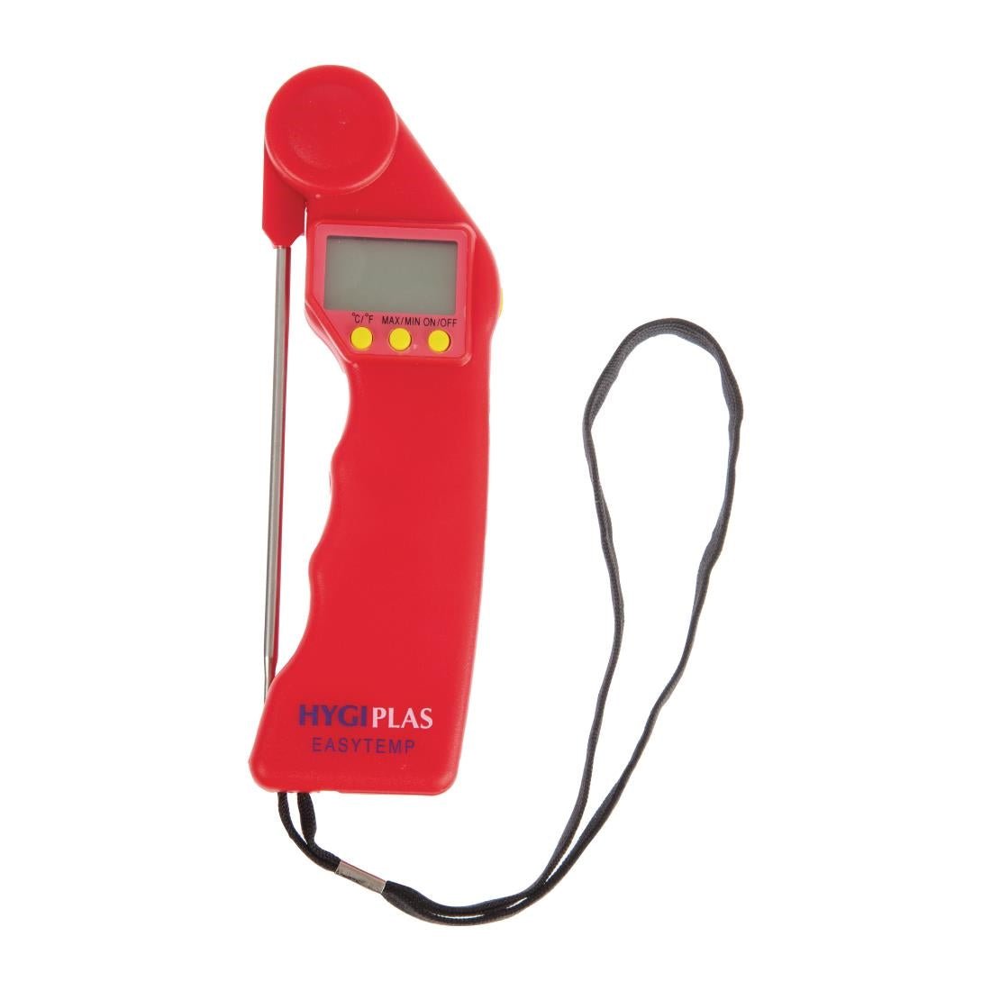 Hygiplas Easytemp Colour Coded Red Probe Thermometer - CF913