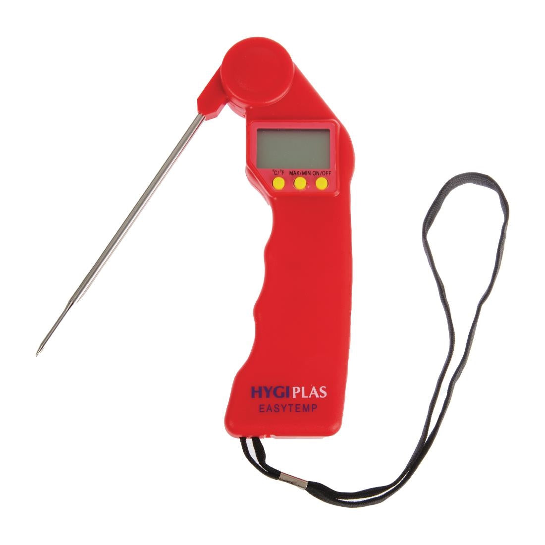Hygiplas Easytemp Colour Coded Red Probe Thermometer - CF913