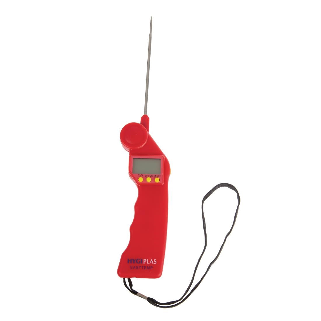 Hygiplas Easytemp Colour Coded Red Probe Thermometer - CF913