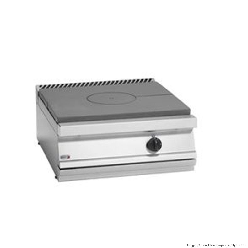 Ex-showroom: Fagor 700 series natural gas cast iron solid top CG7-10