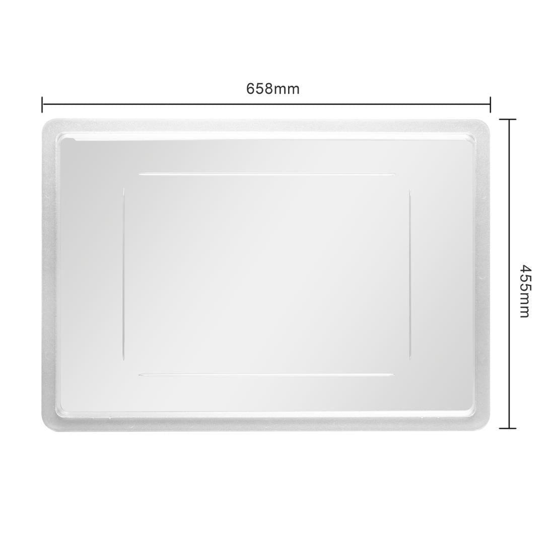 Vogue Polycarbonate Lid Large - CG989