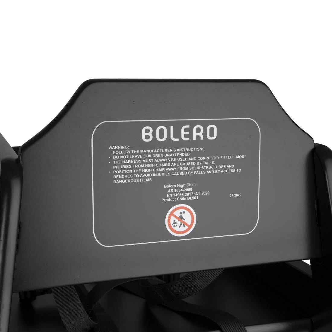 Bolero Wooden High Chair - CJ588