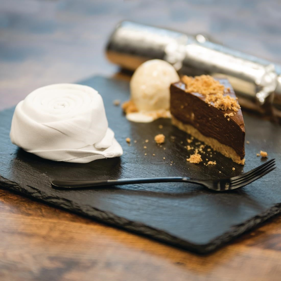 Olympia Natural Slate Boards GN 1/4 (2 Pack) - CK407