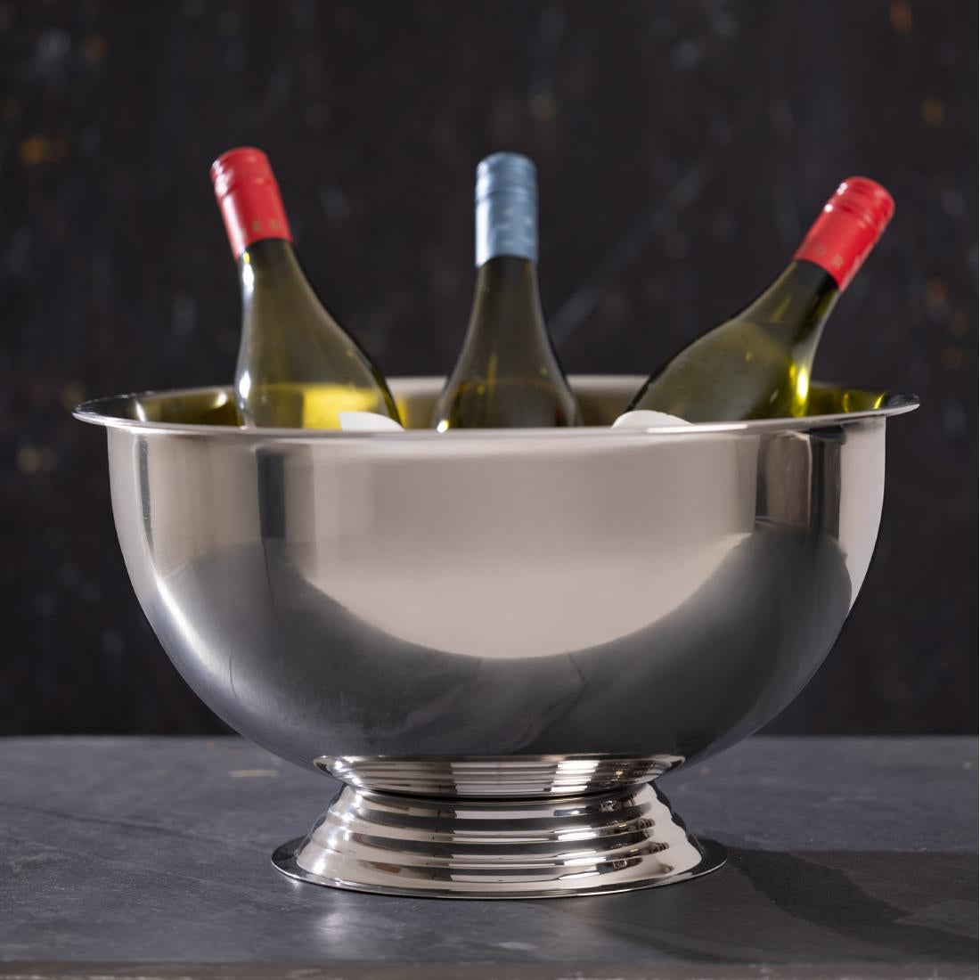 Olympia Polished Stainless Steel Wine & Champagne Bowl - CK800