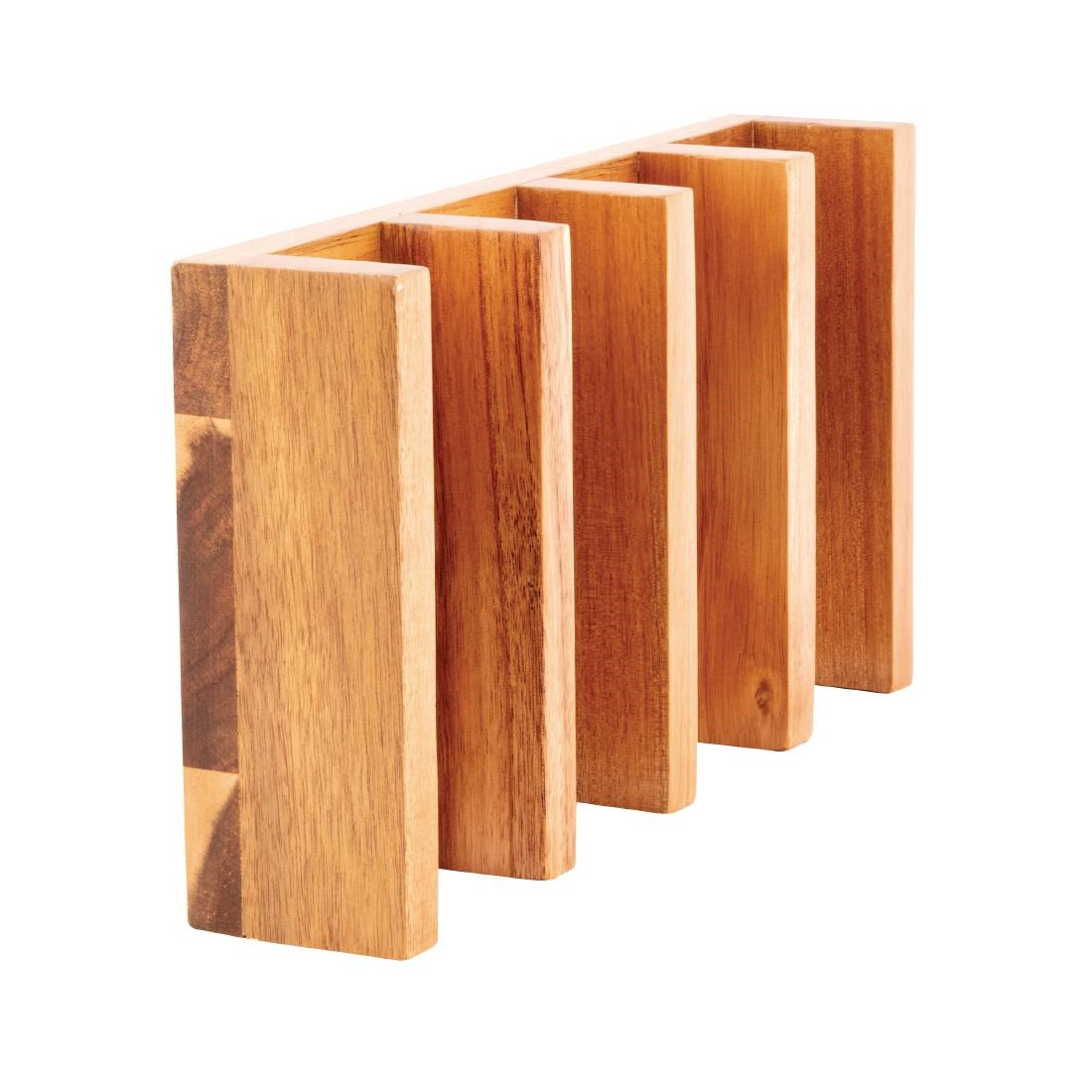 Olympia Acacia Wood Taco Stand - CK970