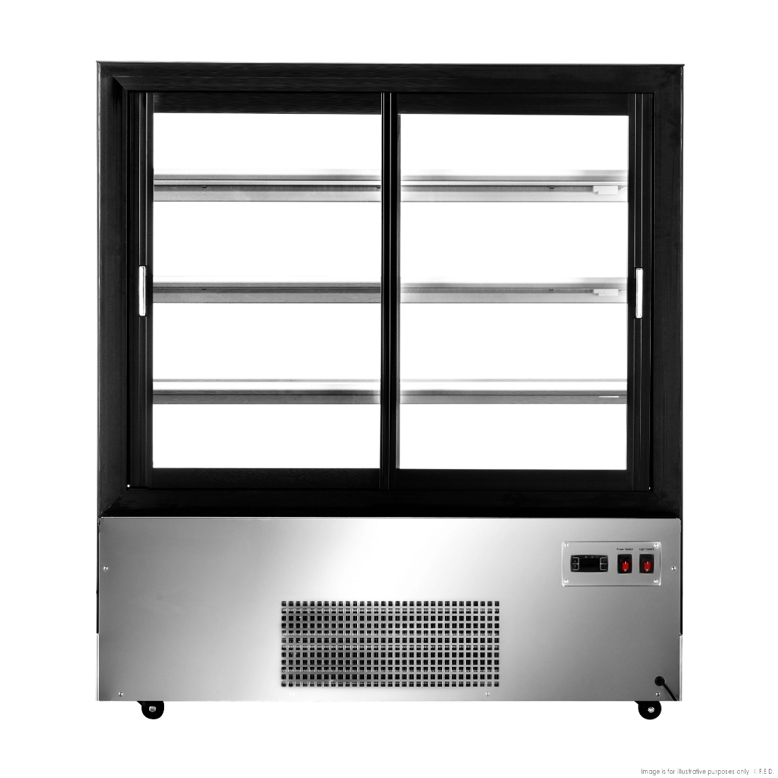 Bonvue Elite Cold Displays with 3 shelves - CL1200-3S