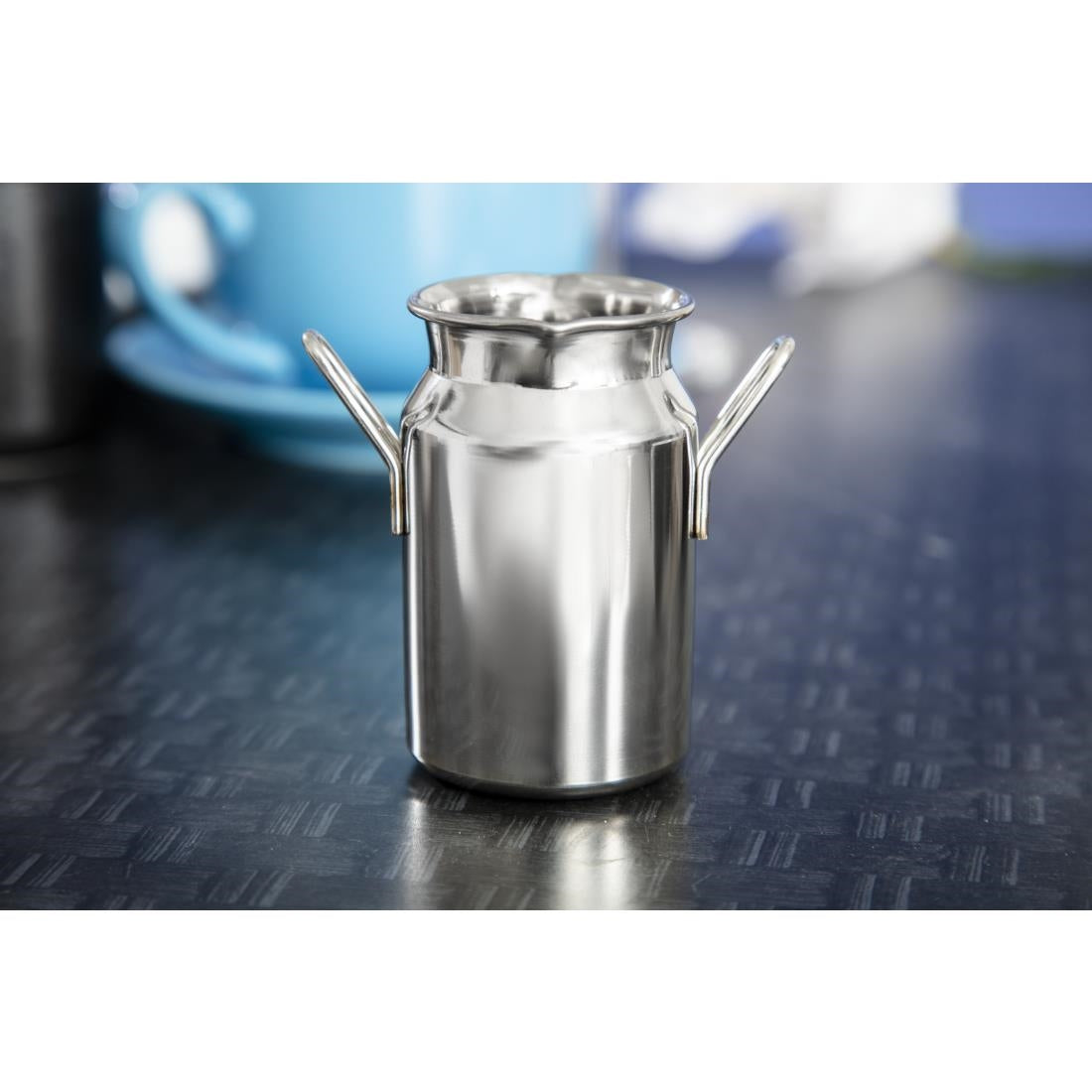 Olympia Stainless Steel Mini Milk Churn Medium 120ml - CL209