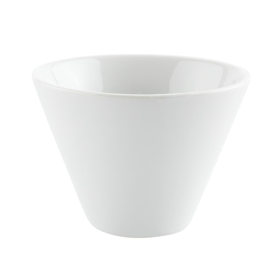 Olympia Whiteware Conical Ramekin White 110mm (6 Pack) - CM165