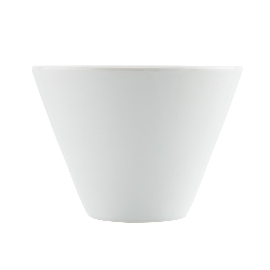 Olympia Whiteware Conical Ramekin White 110mm (6 Pack) - CM165